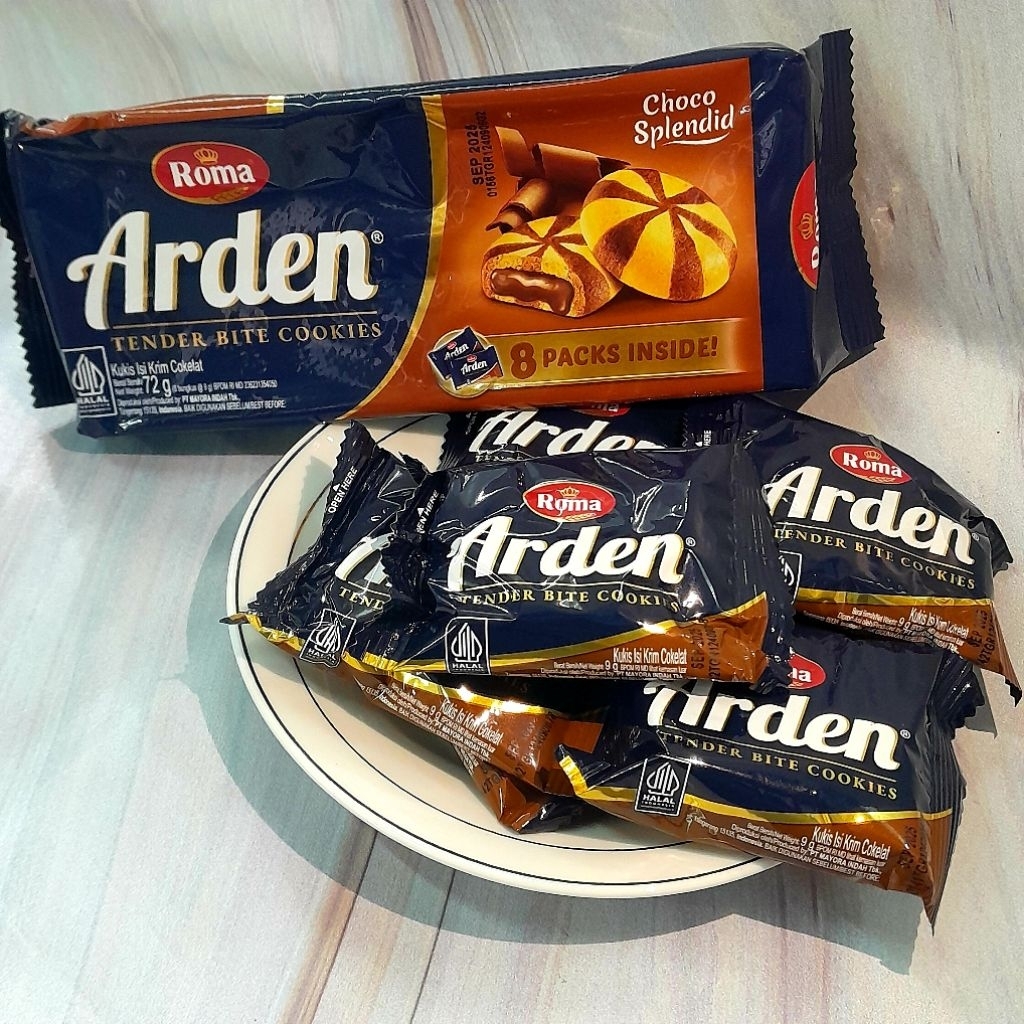 

ROMA ARDEN CHOCO (isi 8 PACKS @ 9 g)