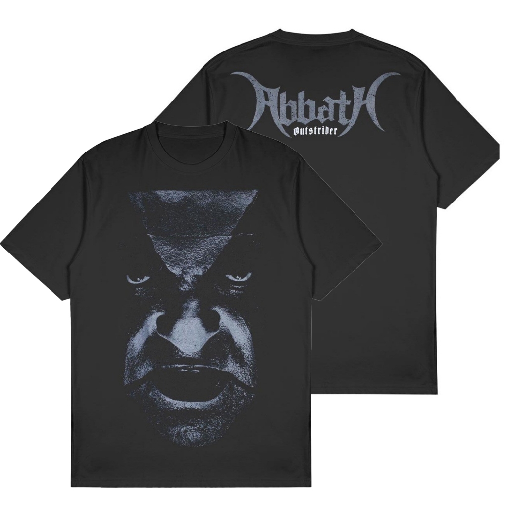 T Shirt Baju Kaos Distro 24s unisex Abbath – Outstrider Close Up