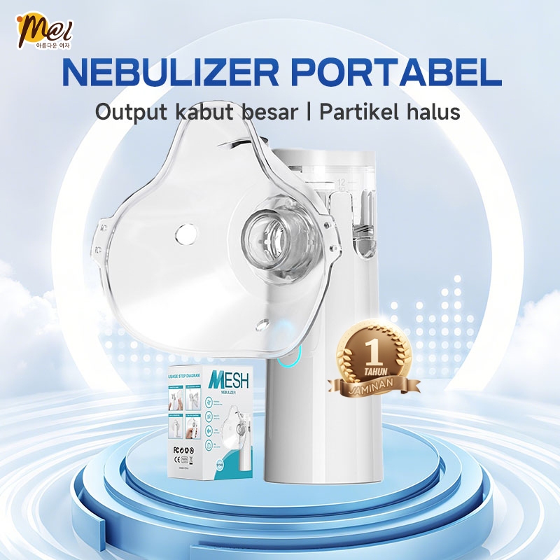 Nebulizer Inhaler Portabel Isi Ulang Semprotan Ultrasonik Inhaler Asma Genggam Nebulizer