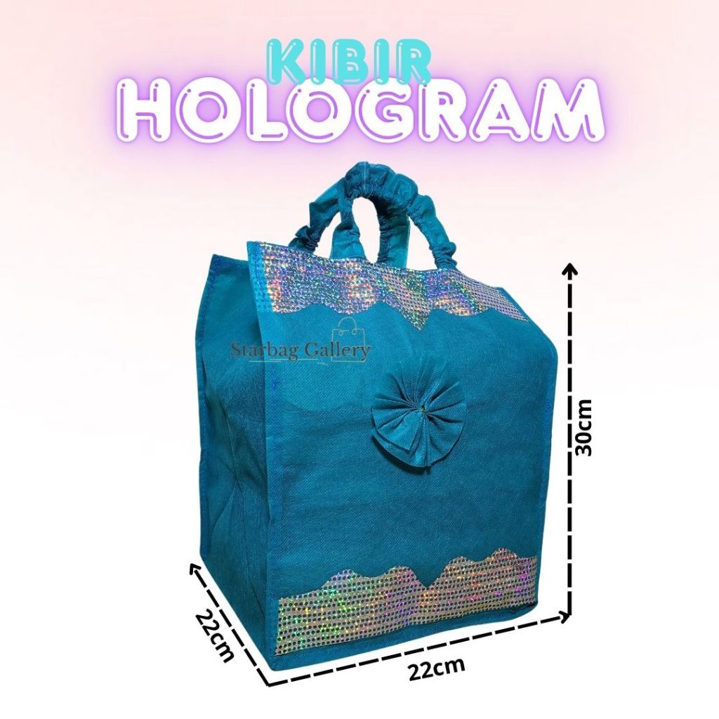 

(1lusin/12pcs) Tas kibir hologram