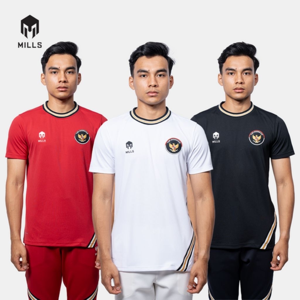 Kaos Jersey Mills Timnas Indonesia