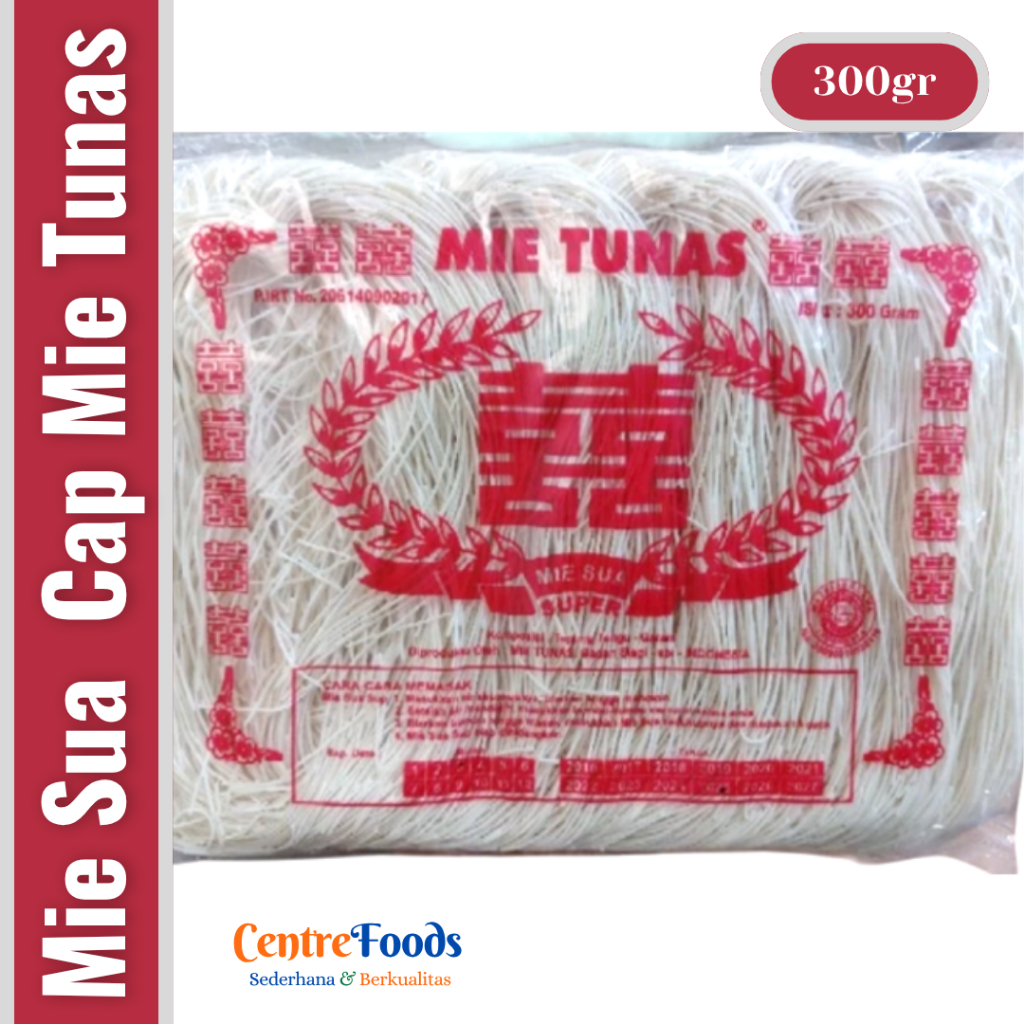 

Mie Suah Misua Super - Mie Soa Miesoa Cap MIE TUNAS | 300gr [ Harga Per BKS ]