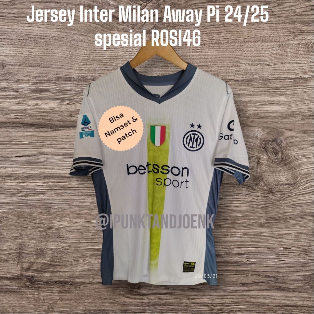 Jersey Inter Milan Away Pi 24/25 edisi ROSI46