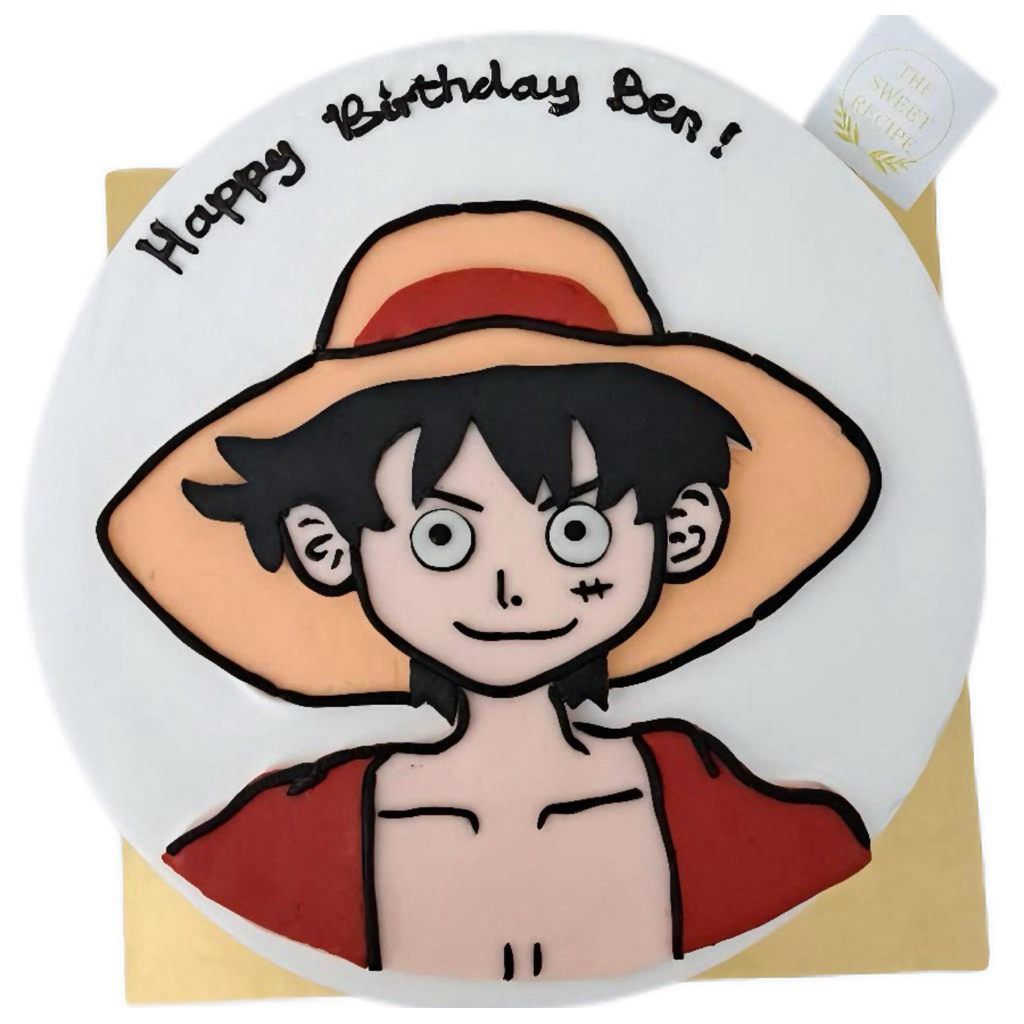 

Cake Muka One Piece