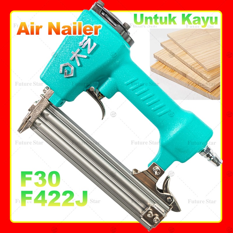 

Mesin Paku Tembak Angin / Brad Nailer Kit /Air Nailer Gun Nail Staples Nailer Stapler Tracker Kompresor F30 F422J-1 Alat Heavy Duty U Jok Motor Furniture Sofa Kayu