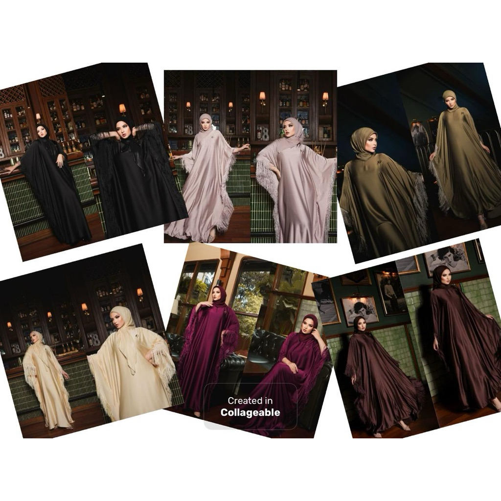 TAJMAHAL Gamis Sutra Wanita Original