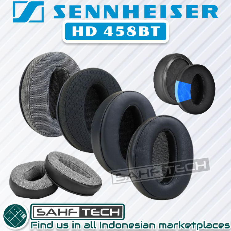 Bantalan Busa Sennheiser HD 458BT / HD458BT / HD 458 BT Earpad Ear Pad Earcup Ear Cup Cushion Foam P