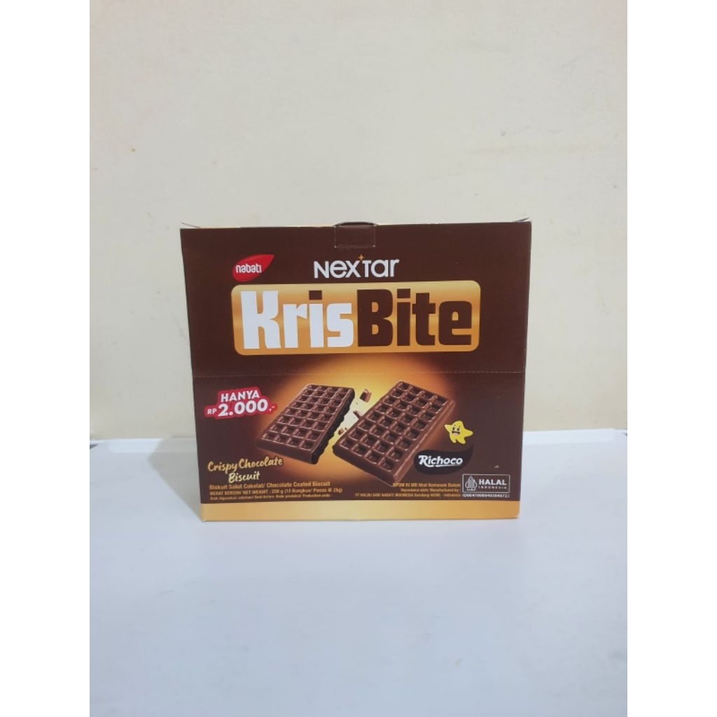 

Nabati KrisBite Chocolate 10 pcs X 25 gram
