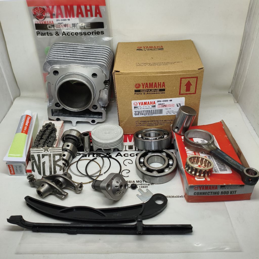 BLOK SEHER 10ITEM 2PH BLOK MESIN LENGKAP YAMAHA MIO M3 MIO Z 125 MIO GT 125 X RIDE 125 ORI