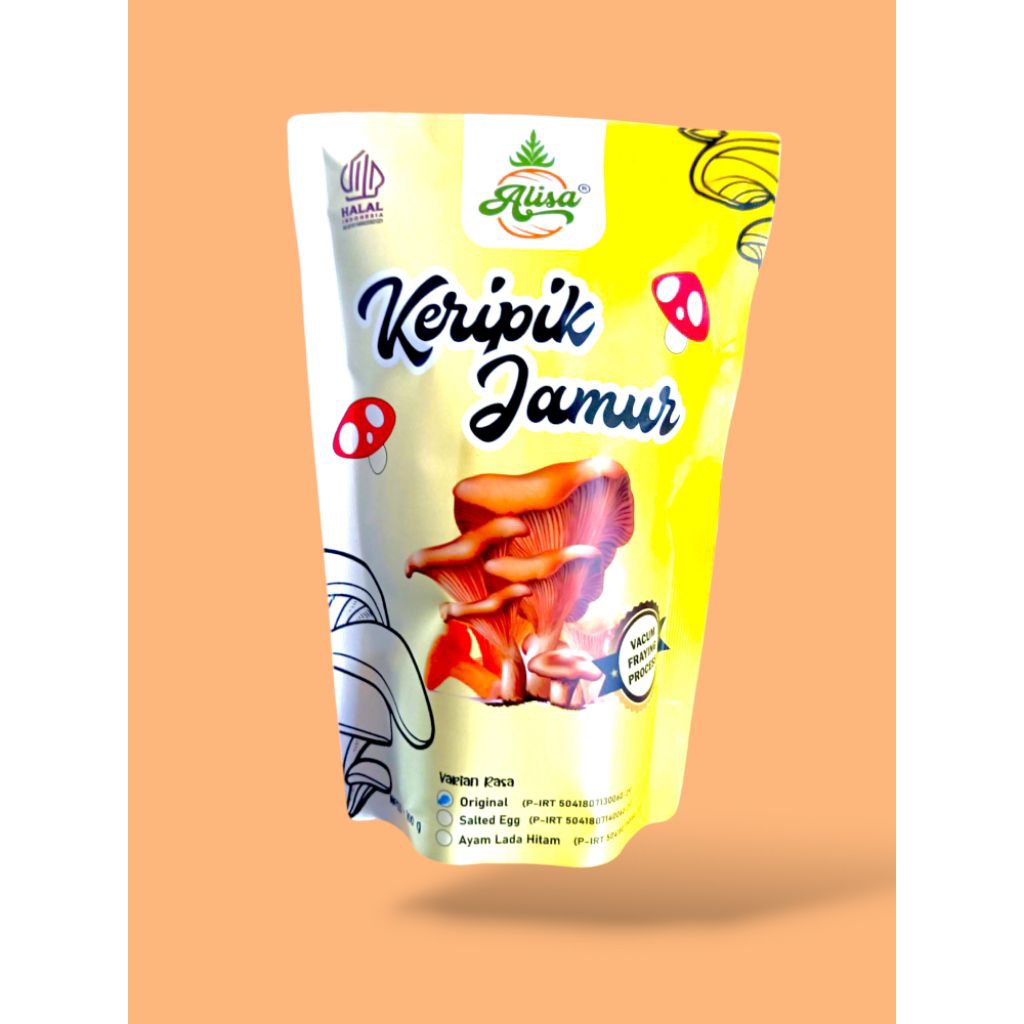 

ALISA keripik jamur oleh oleh Lampung