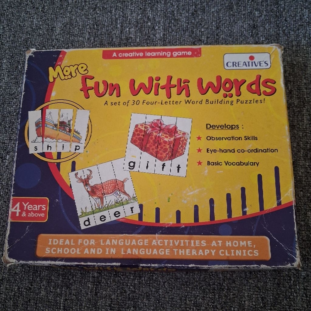 PRELOVED - Puzzle Creatives More Fun with Words
