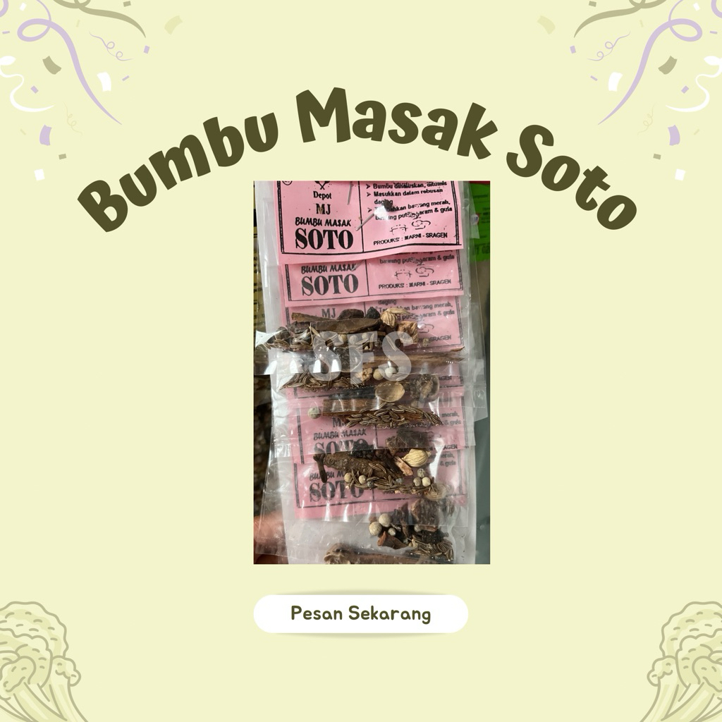 

Bumbu Masak Soto - Sayur Fresh Solo