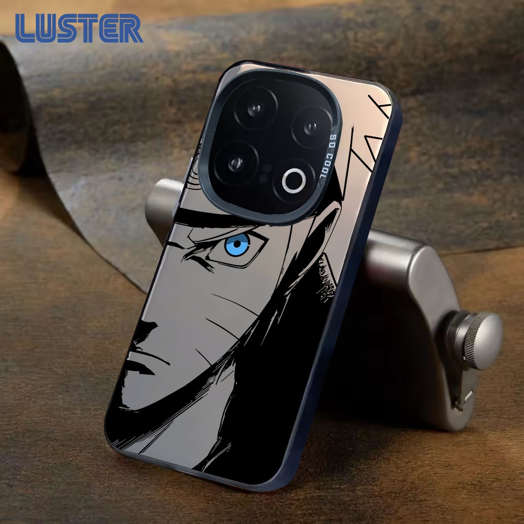 CASE IQOO 13 Z9 Z9X Casing Iqoo Premium Matte Hard Casing - Case IMD - Case Hologram Motif NARUTO