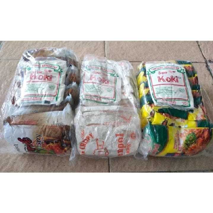

[MS] [1 PACK ISI 10] TEPUNG JEMPOL BAKWAN/GEPREK KRISPI/KRIUK 100 GR /REMPEYEK 60 GR ENAK BERBUMBU