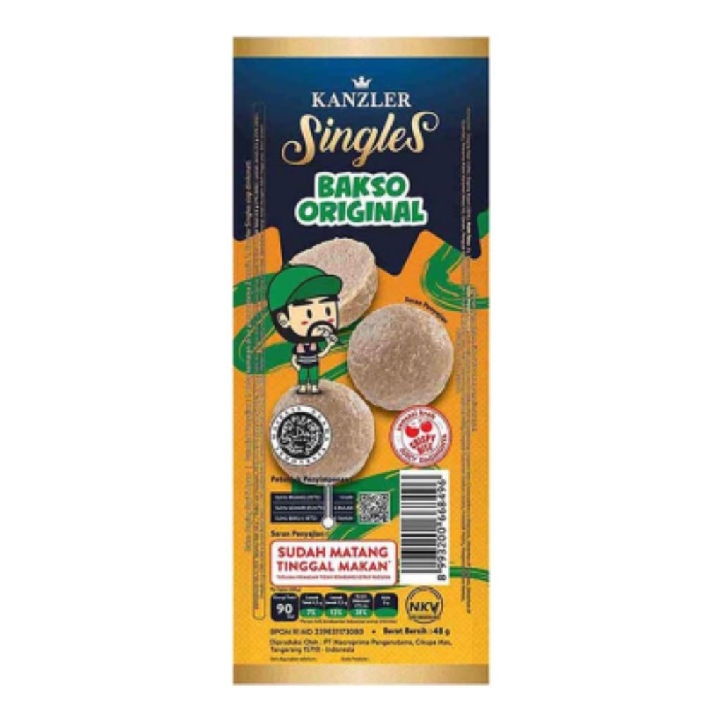 

Kanzler Bakso Original 48 Gram
