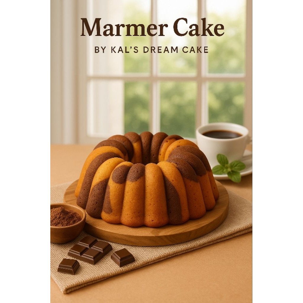 

Marmer Cake Jadul, Butter Cake by Kal's Cake