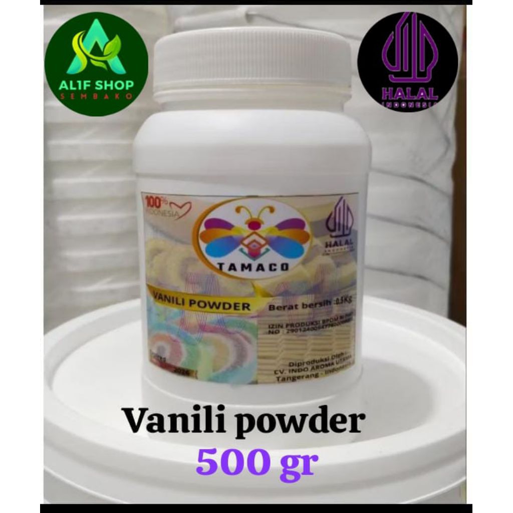 

Vanili powder 500 gr dan 1000gr