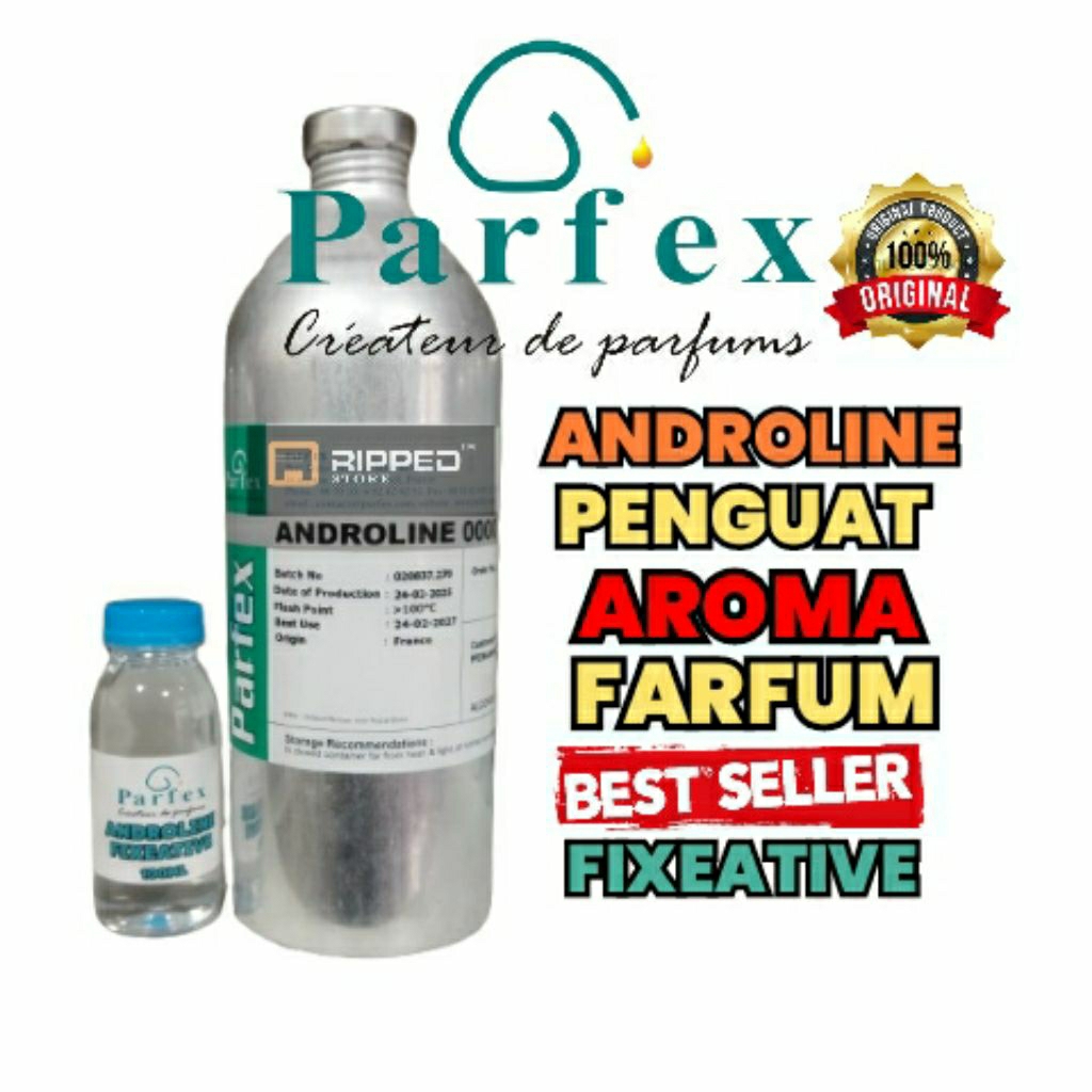 (100ml) fixeative androline penguat parfum dan pengikat aroma by parfex