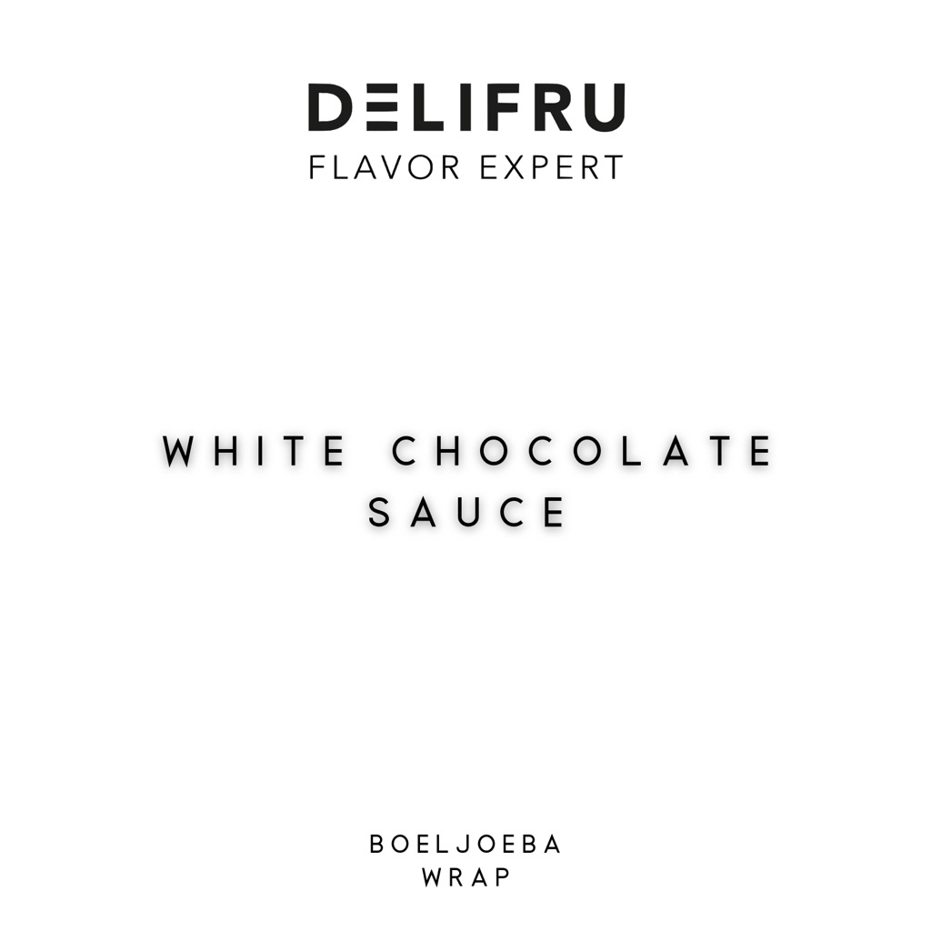 

Delifru White Chocolate Sauce Repack [30, 50, 100] g