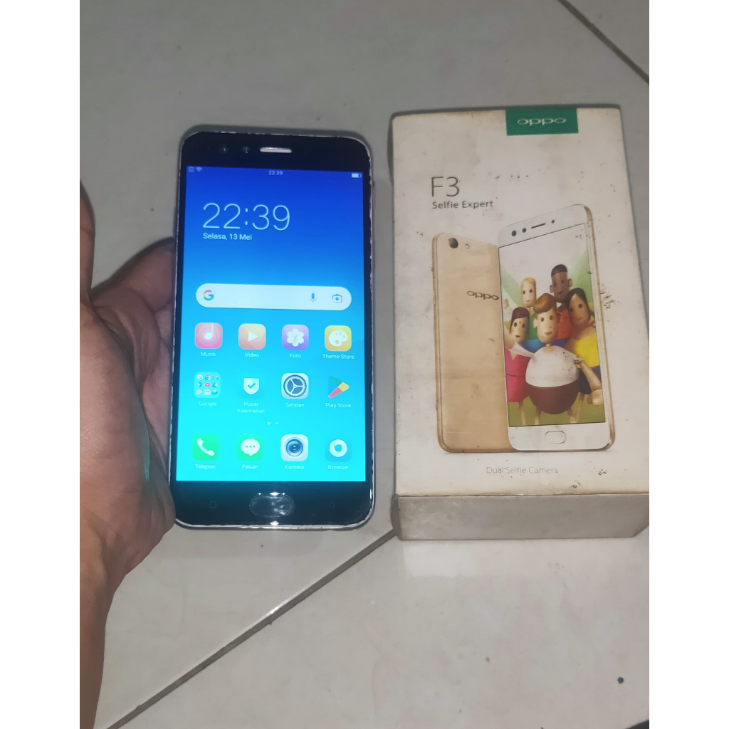 HP MURAH hp OPPO F3 RAM 4GB Bekas TERMURAH