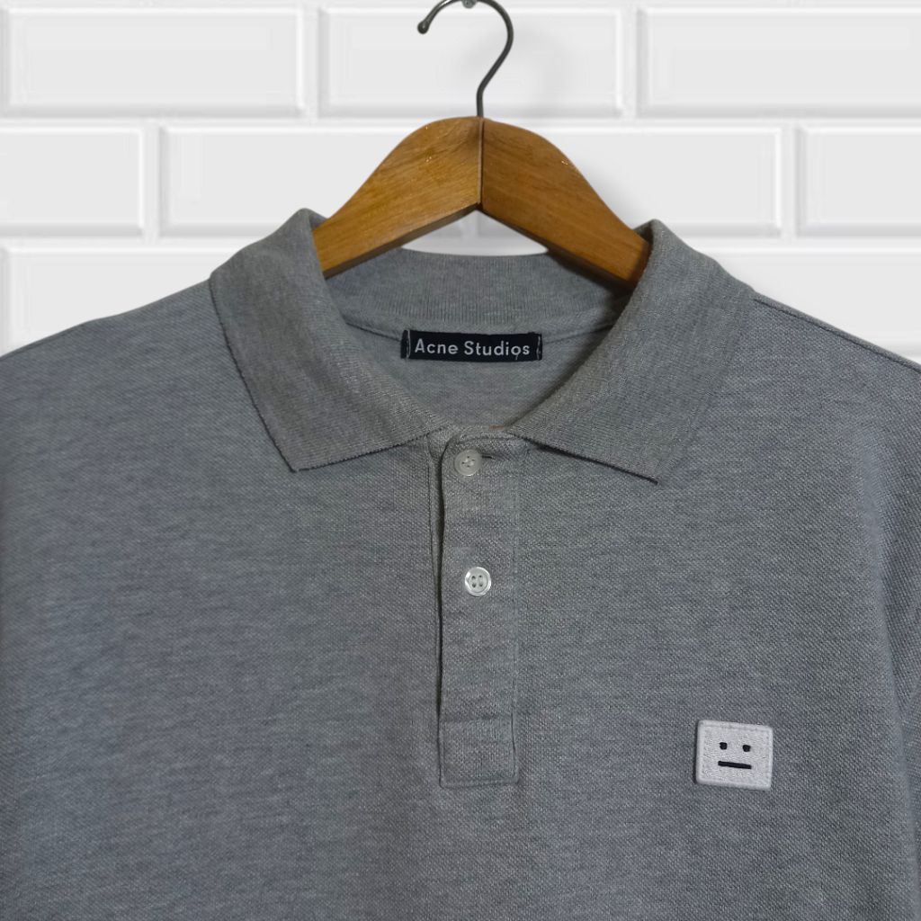 [RL.129] ACNE STUDIOS polo shirt, kaos polo pria, kaos kerah pria atasan pria
