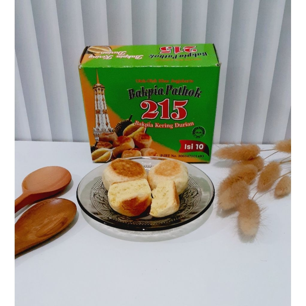 

(theangelstore) Bakpia Pathok Kering 215 Durian Isian 10