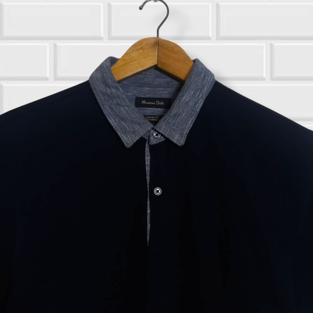 [RL.131] MASSIMO DUTTI polo shirt, kaos polo pria, kaos kerah pria atasan pria