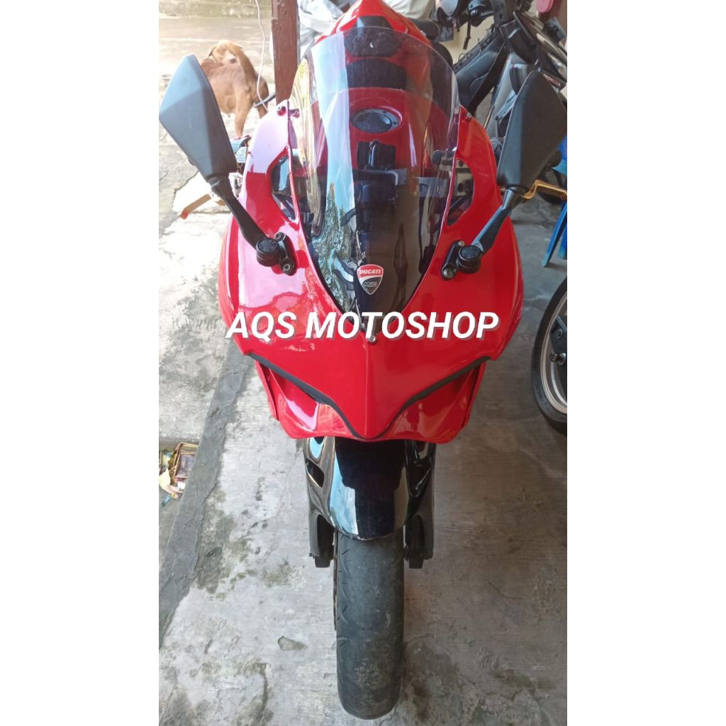 fairing full body ninja 250 fi old model ducati,PNP pemasangan tanpa ada ubah apa apa