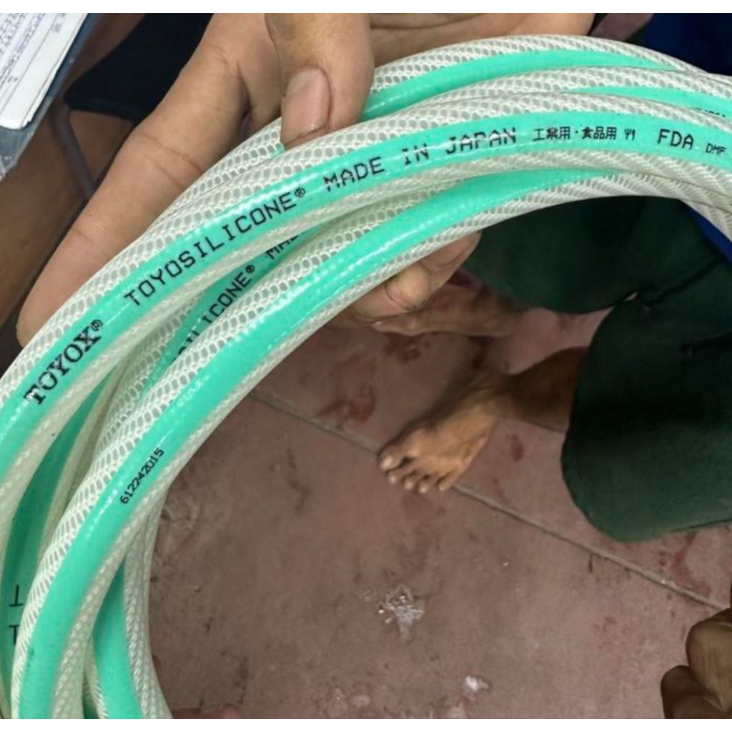 Toyox toyosillicone TSi-12(1/2" inch) Selang FoodGrade sillicone benang