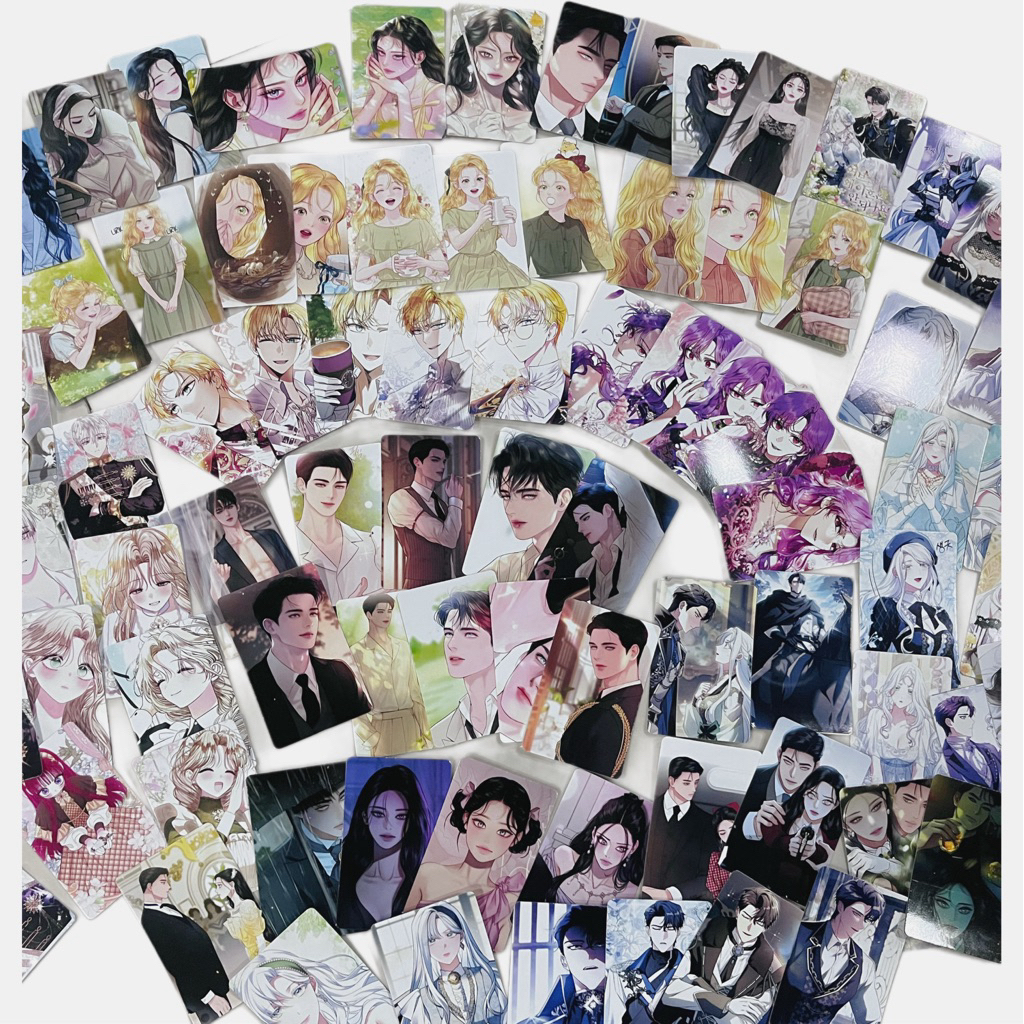 Webtoon Anime Photo Card Manhwa PC Komik Anime Custom Kpop Cry or Better yet Beg Demon Slayer Wind B