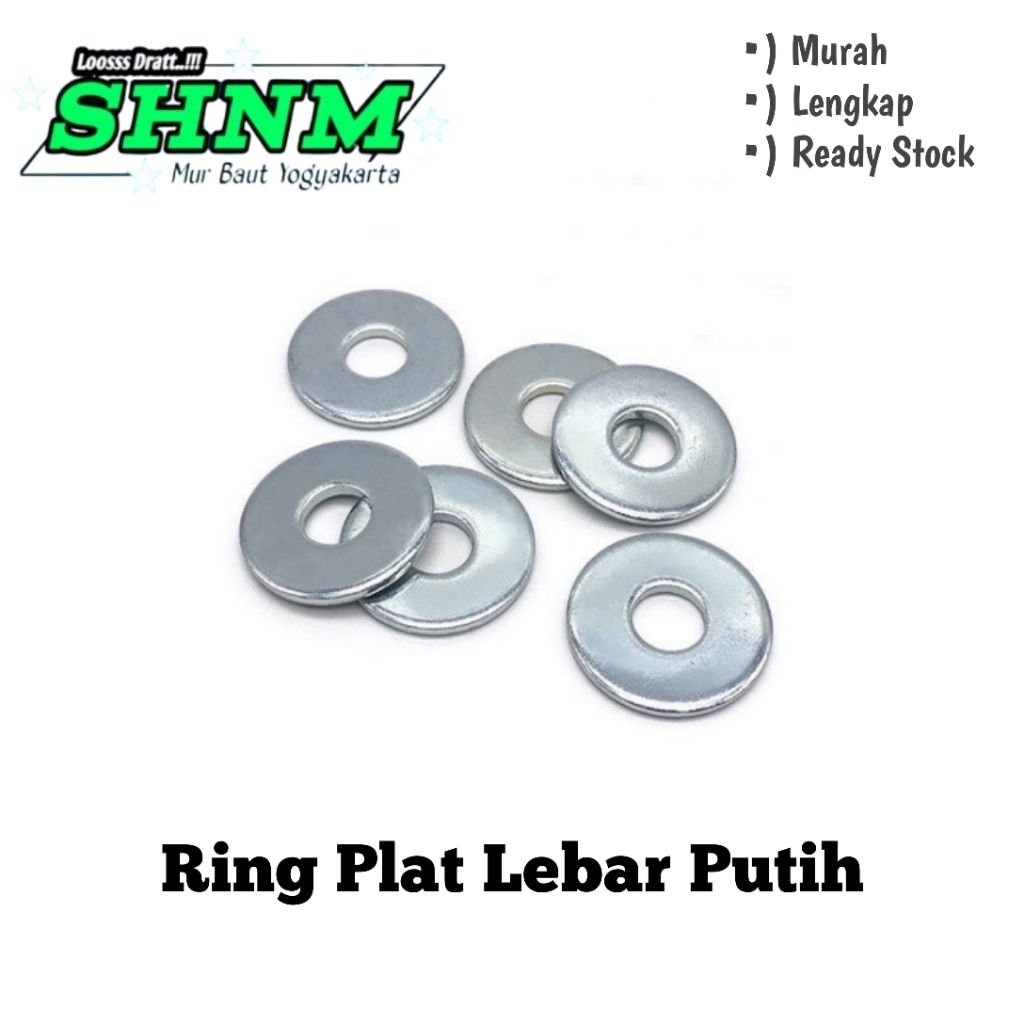 Ring Plat M6x18 Lebar Tebal