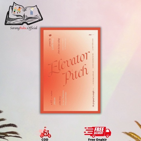 KODE J4Q NOVEL ELEVATOR PITCH HARD CAVER CECILLIA WANG  BUKUNE