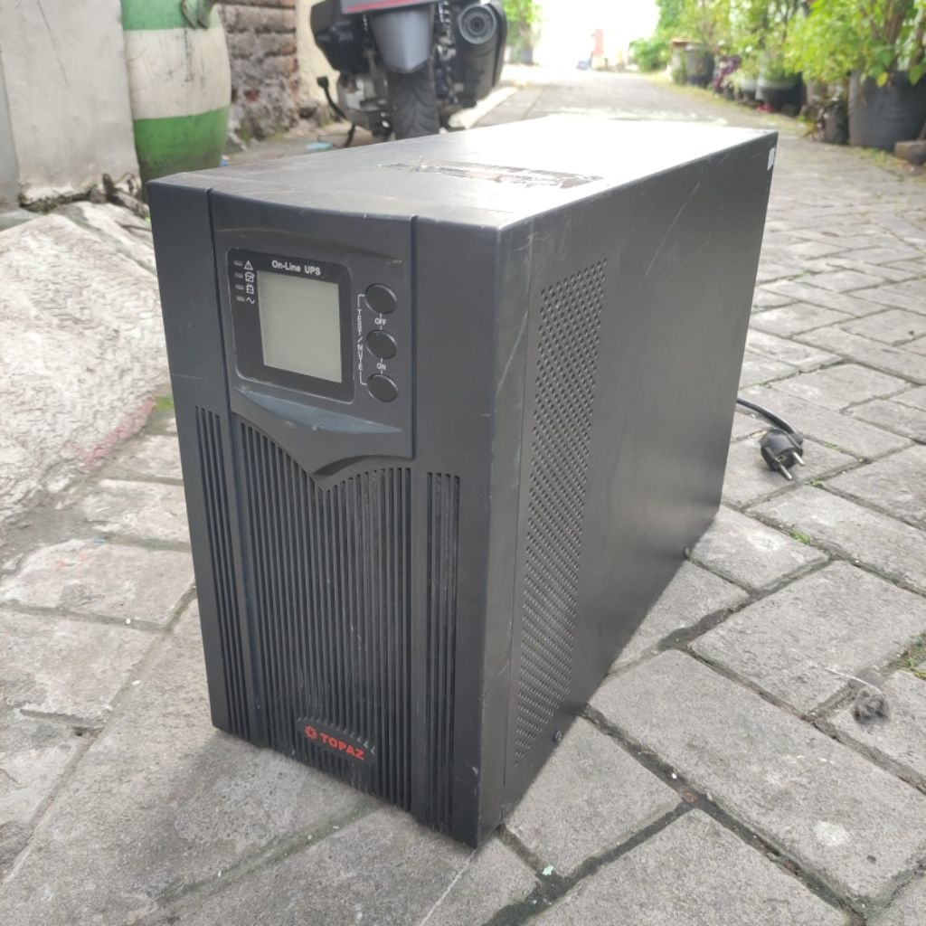 MODEL UPS ONLINE 3KVA UPS ONLINE TOPAZ 3000VA 2700W INPUT 48VD UPS