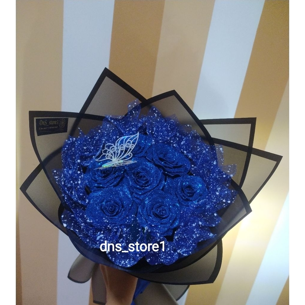 

New!!! Buket viral /buket pita satin gliter murah