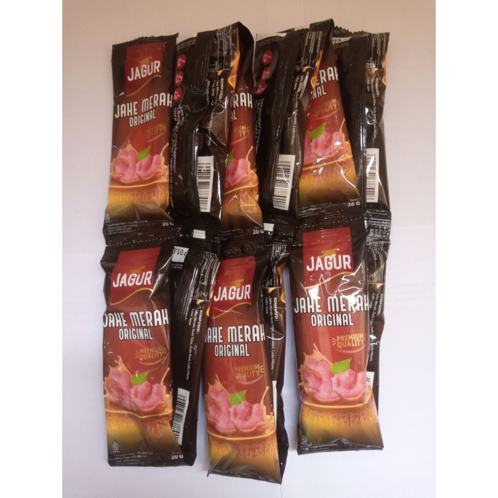 

Jahe Merah Original-Jagur (1 renceng/12 sachet)