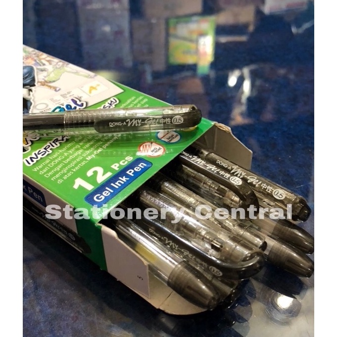 

KODE X97R Pulpen Tinta Cair My Gel DongA 7 Warna