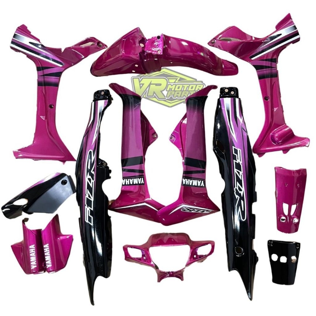 BODY FIZ R FULL SET HALUS UNGU HITAM