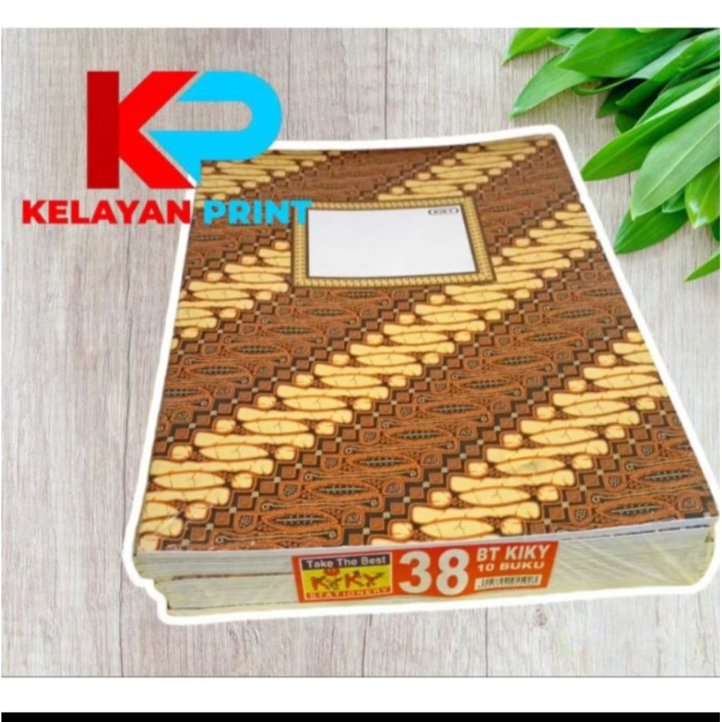 

37) Buku Tulis BatikBlblbr