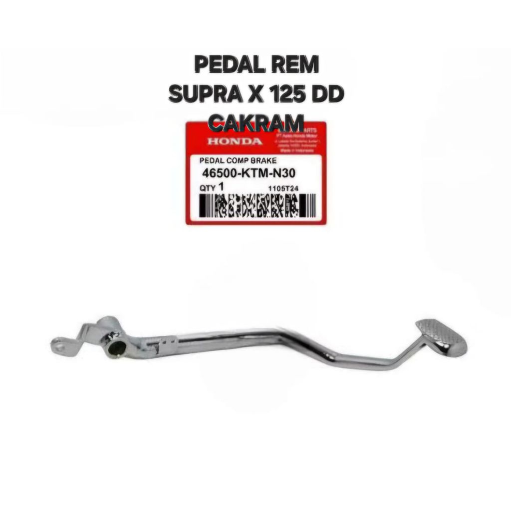 PEDAL REM SUPRA X 125 DOUBLE DISC DD CAKRAM ORIGINAL