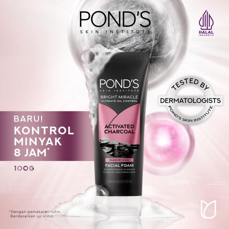 PONDS Pure Bright Facial Foam - 100G