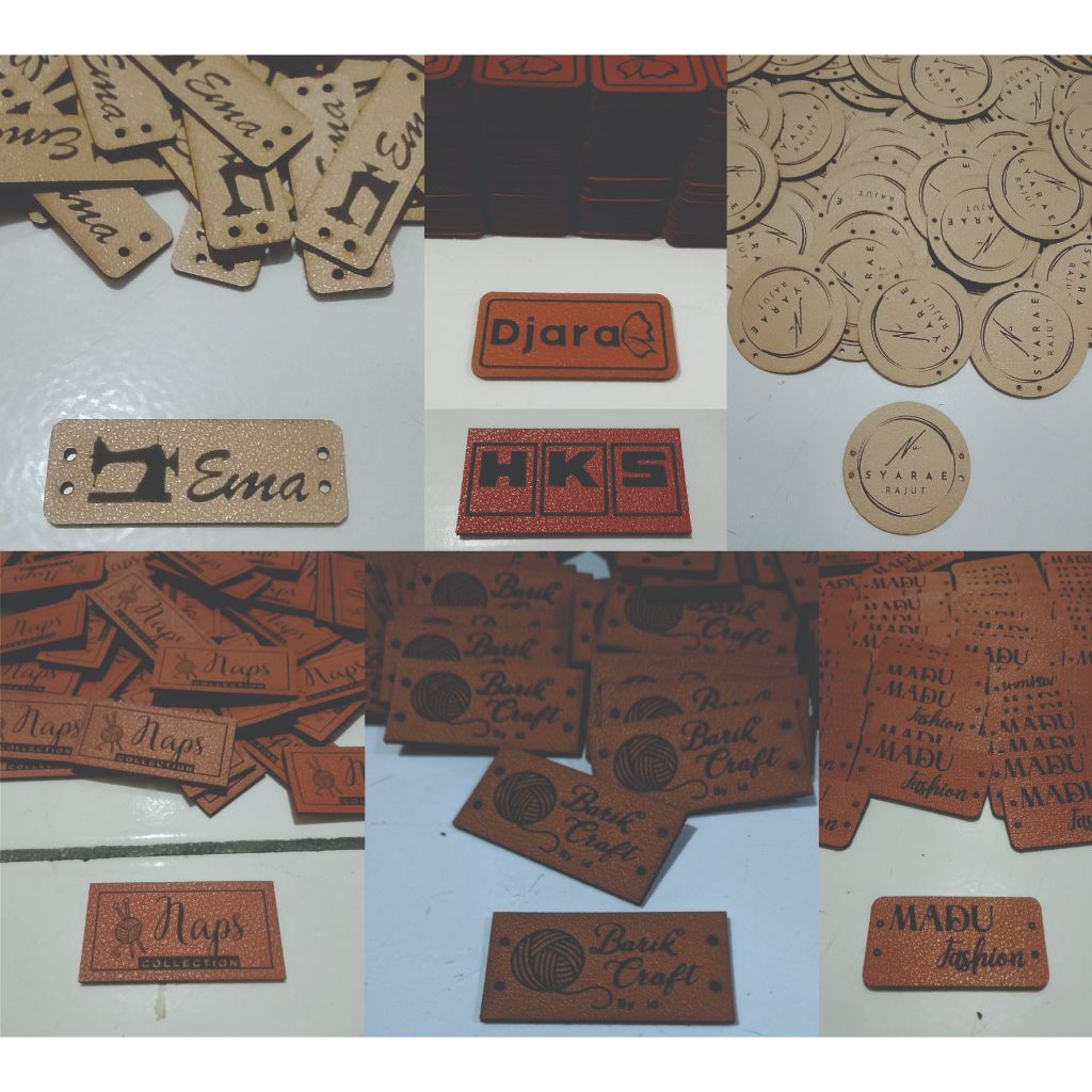 

Label Kulit Sintetis Grafir - Tebal