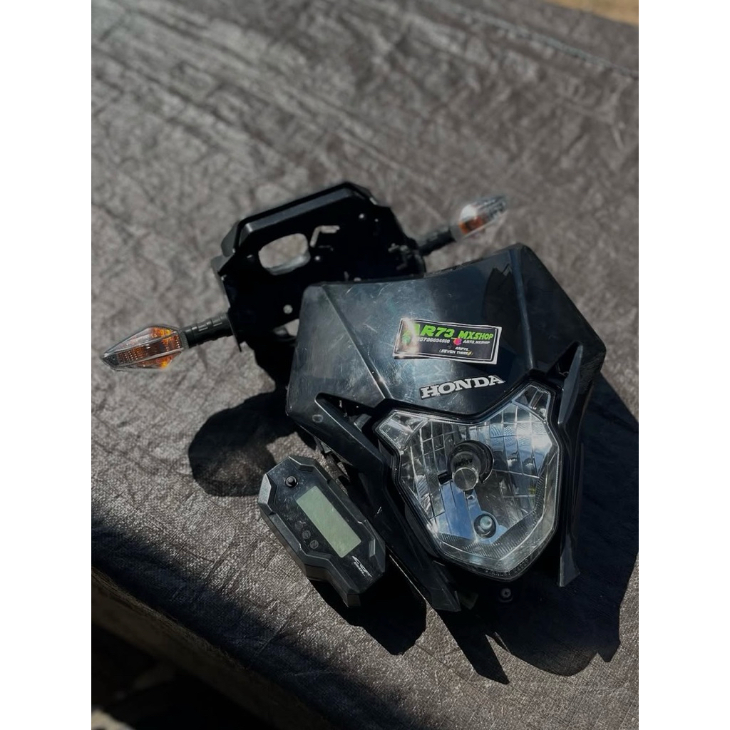 headlamp full set original kepala batok crf150L