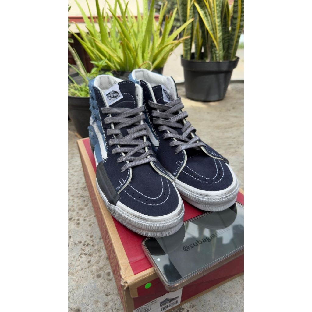 VANS HI RECONSTRUCT ORIGINAL PT NAVYA