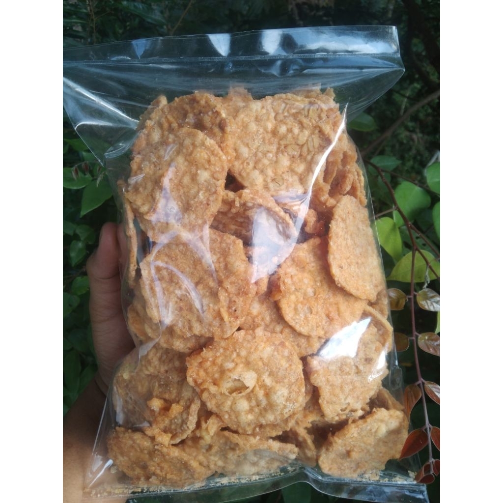 

keripik tempe unyil pedas gurih