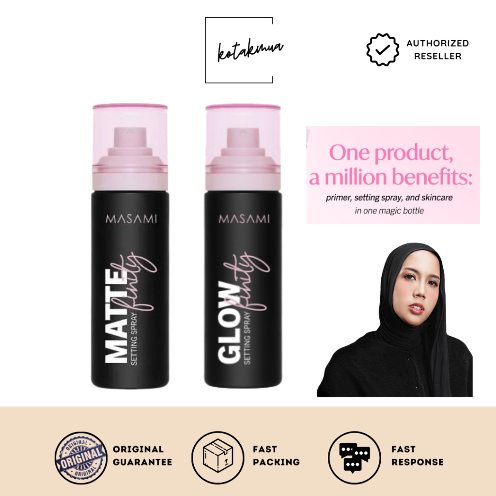 MASAMI x Nanath Nadia Matte / Glow Setting Spray 100ml