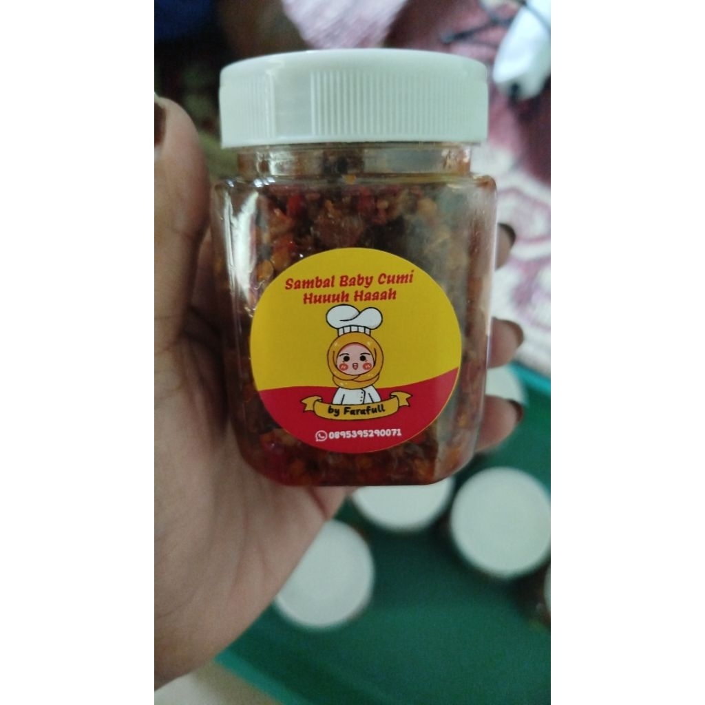 

sambal baby cumi huhhaah sambal pedas nampol