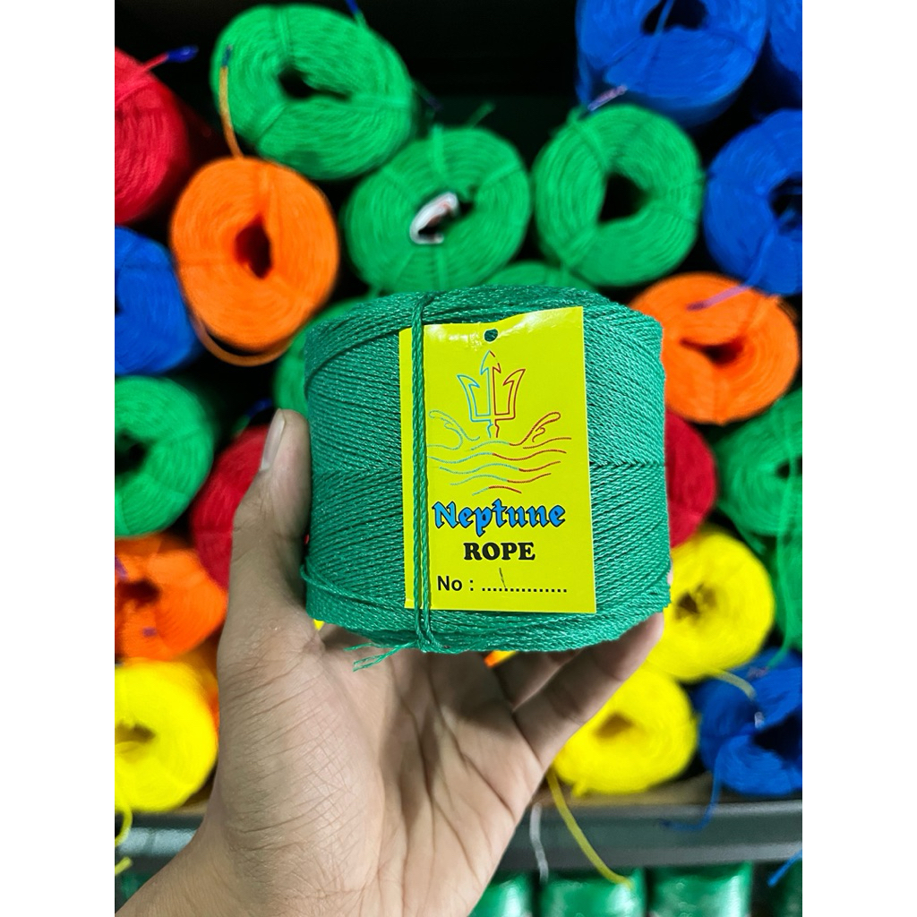 

Tambang 1mm 200 meter Hijau Neptune Rope / Tambang Kecil 1 mili - Tali Karamba / Tali Layangan