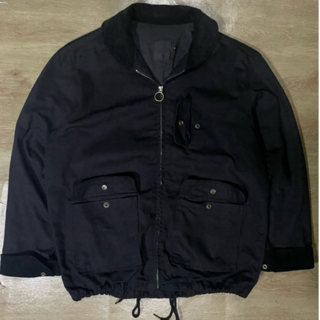 Jaket Overshirt Denim Corduroy by Dmitri Black