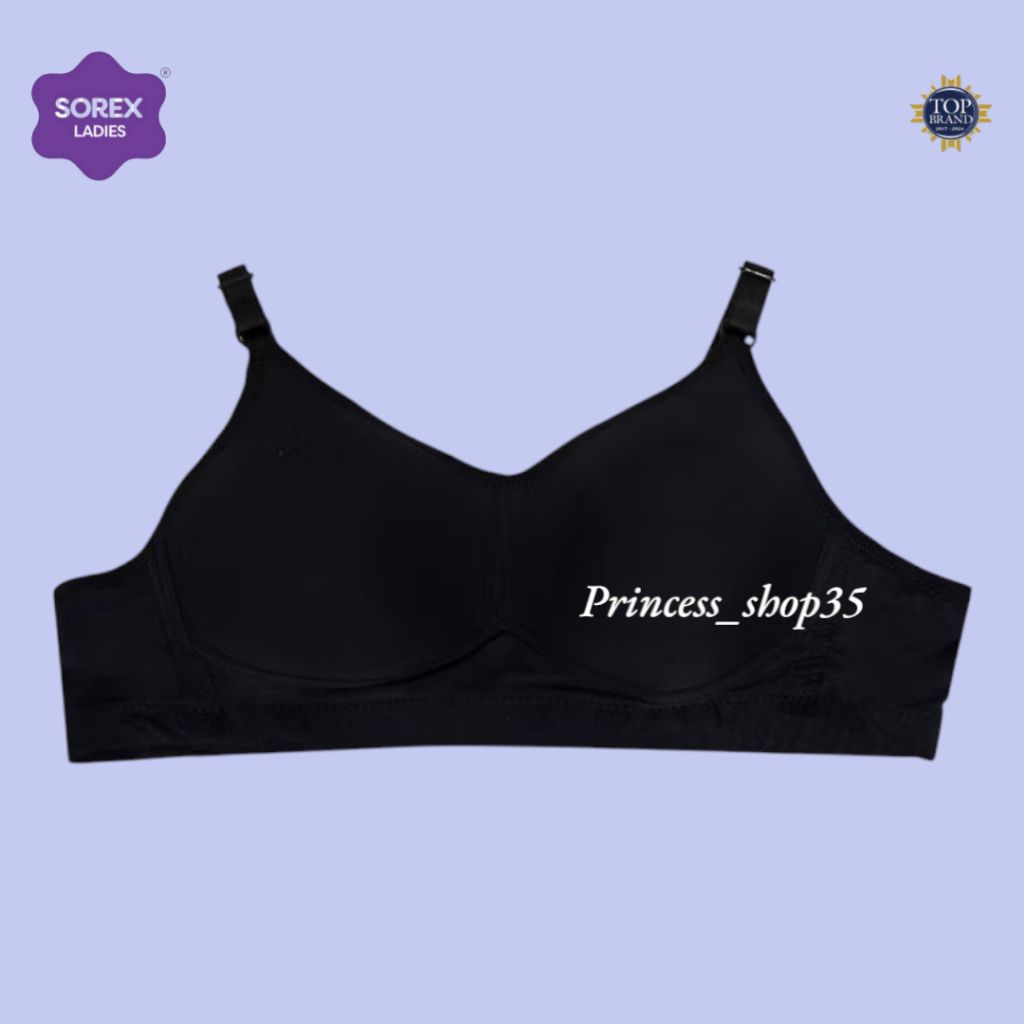 Sorex Bra Tanpa Kawat Busa Tipis Bh Wanita Sorex 18258 Bh Wanita Cup Full Kait 3 Cup B Ke C Lembut
