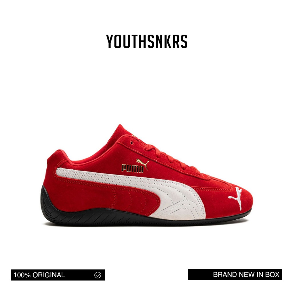 Sepatu Puma Speedcat OG Red/White (100% Original)